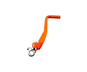 Kickstarthendel Staal / Aluminum Oranje Derbi