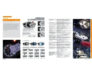 Snelheidsmeter / Tachometer Koso Digital RX1N-R Zwart Gezicht, Blauwe Verlichting / Street-Legal