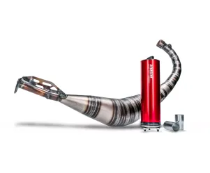 Voca Rookie Uitlaat 50/70CC Rode Geluiddemper CE Beta RR NA 2012