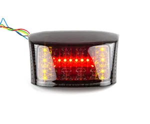 Achterlicht Led M. IndicatorenLexus Zwart Yamaha BW'S / Booster 2004 CE-Markering