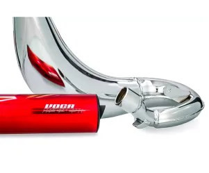 Uitlaat Voca Cross Verchroomd 50 / 70CC CE Red Beta RR NA 2012