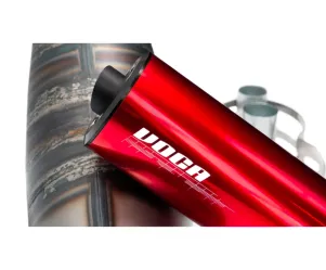 Voca Rookie Uitlaat 50/70CC Rode Geluiddemper CE Beta RR NA 2012