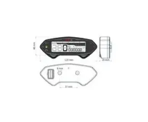 Nieuwe Snelheidsmeter DB01RN Met E-Mark