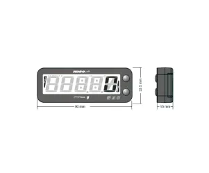 Tachometer Koso Pro-1
