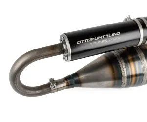 Uitlaat Ottopuntouno R-18 100CC Voor Case 8.1 Minarelli