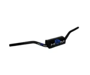 Stuur MX 28mm Met Pad KRM Zwart / Blauw
