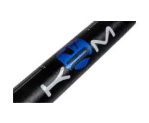 Stuur MX 28mm Met Pad KRM Zwart / Blauw