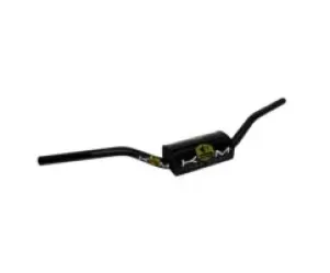 Stuur MX 28mm Met Pad KRM Zwart / Goud