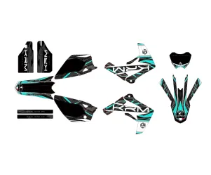 Stickerset KRM Turquoise Rieju MRT