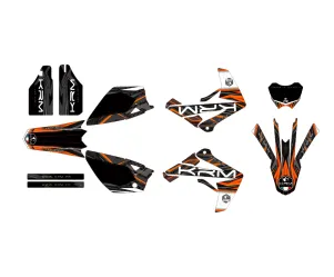 Stickerset KRM Oranje Rieju  MRT