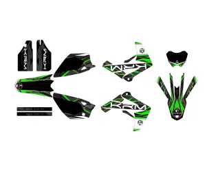 Stickerset KRM Groen Rieju MRT