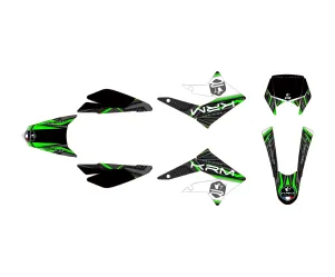 Stickerset KRM Groen Derbi X-treme 2011 - 2017