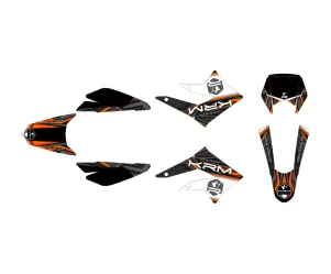 Stickerset KRM Oranje Derbi  X-treme 2011 - 2017