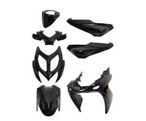 Kappenset Yamaha Aerox 2013 zwart mat