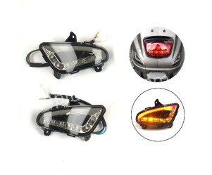 LED Knipperlicht (Vespa Look-a-like) AGM VX / Berini Napoli / BTC Riva Achterzijde
