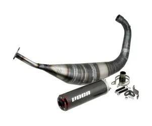 Uitlaat Voca Racing 70 / 80CC Minarelli AM6 Carbon Look