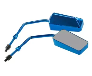STR8 Spiegel F1 Rechts / Links M8 Drraad (M/Linker Draadadapter), Blauw