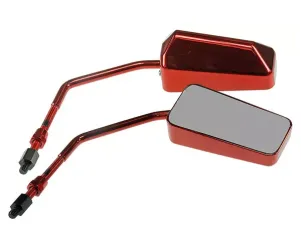 STR8 Spiegel F1 Rechts / Links M8 Draad (M/Linker Draadadapter), Rood