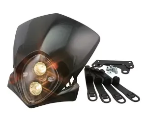 Koplamp RacingType Enduro  Zwart Universeel