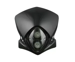 Koplamp RacingType Enduro  Zwart Universeel