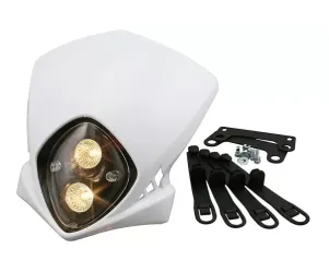 Koplamp Enduro Duke Wit 50CC Fietsen