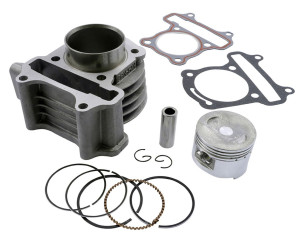 Cilinder 72cc Gy6 4t Aluminium (Compleet met zuiger)