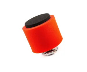 Luchtfilter DubbeleLaag Hoek 30 Deg. D.35MM Rood / Zwart