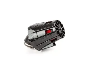 Luchtfilter E5 Hoek 45 D.35MM Carbon / Rood