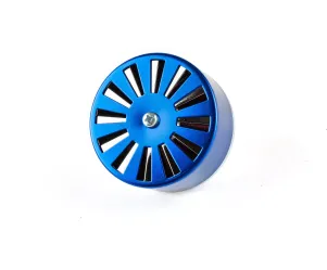 Luchtfilter Rechte Verstelbare Inlaat D.35MM Blauw