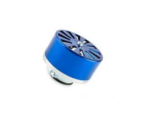 Luchtfilter Rechte Verstelbare Inlaat D.35MM Blauw