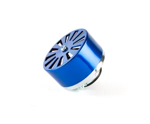 Luchtfilter Rechte Verstelbare Inlaat D.35MM Blauw