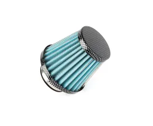 Luchtfilter Power Straight D.35MM Carbon / Blauw