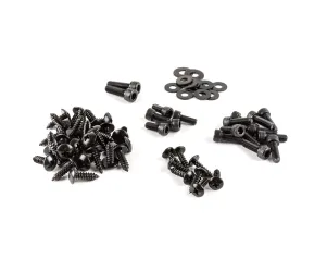Beplating schroefset Yamaha Aerox / Nitro (Zwart)