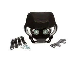 Koplampmasker Enduro Zwart Supermoto 50CC