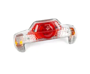 Achterlicht M. Indicatoren Helder Glas MBK Booster / Yamaha BW'S 1999-2003 CE-Markering