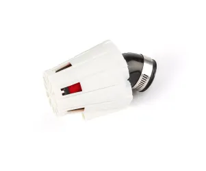 Luchtfilter E5 Hoek 45 Deg. D.35MM Wit / Rood