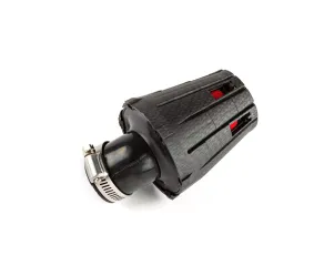 Luchtfilter E5 Hoek 45 Deg. D.35MM Matte Carbon / Rood
