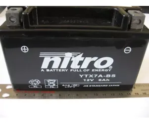 Accu Nitro Ytx7a-Bs - Onderhouds vrij (6Ah)