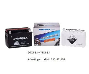 Accu YTX9-BS