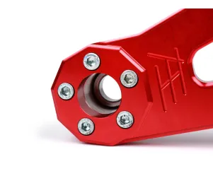 achterbrugsteun heikotuning bracev1.1 race rood  piaggio  125 180 cc 2 takt  ac lc