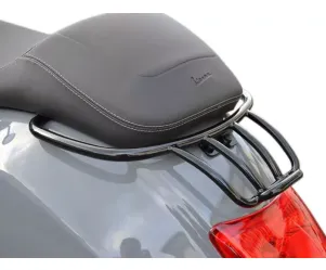 Achterdrager MOTO NOSTRA Met Handgreep Vespa GT Glanzend Zwart
