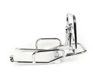 Achterdrager Neerklapbaar MOTO NOSTRA Vespa PK S, PK XL, PK XL2 Chroom