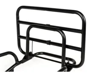 Achterdrager Neerklapbaar MOTO NOSTRA Vespa PK S, PK XL, PK XL2 Zwart