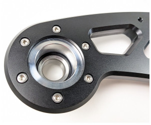HDM Hyperdrive Torsen (Brace) HQ Piaggio 125 / 180 - Zwart
