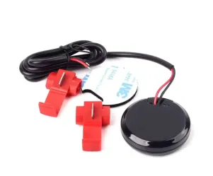 Koso voltmeter LED digitaal Universeel - Blauw (Piaggio, Vespa, Peugeot, Kymco, Sym etc.)