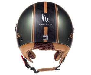  Scooterhelm MT Mat groen - model 'Street Entire'