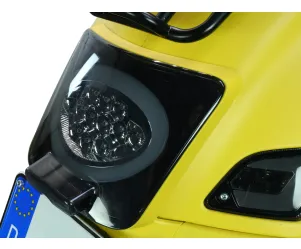 Achterlichtframe MOTO NOSTRA Mat Geel (974/a) Vespa GTS 125
