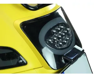 Achterlichtframe MOTO NOSTRA Mat Geel (974/a) Vespa GTS 125