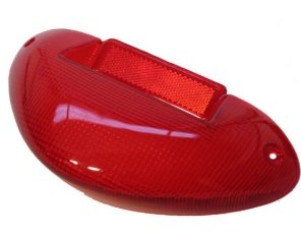 Achterlichtglas - Suzkuki - Katana - Rood