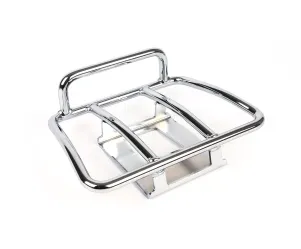 Achterrek MOTO NOSTRA Sprint Rack- Vespa GTS HPE (2018-2022), GTS Super Tech (2019-2022)  Chroom